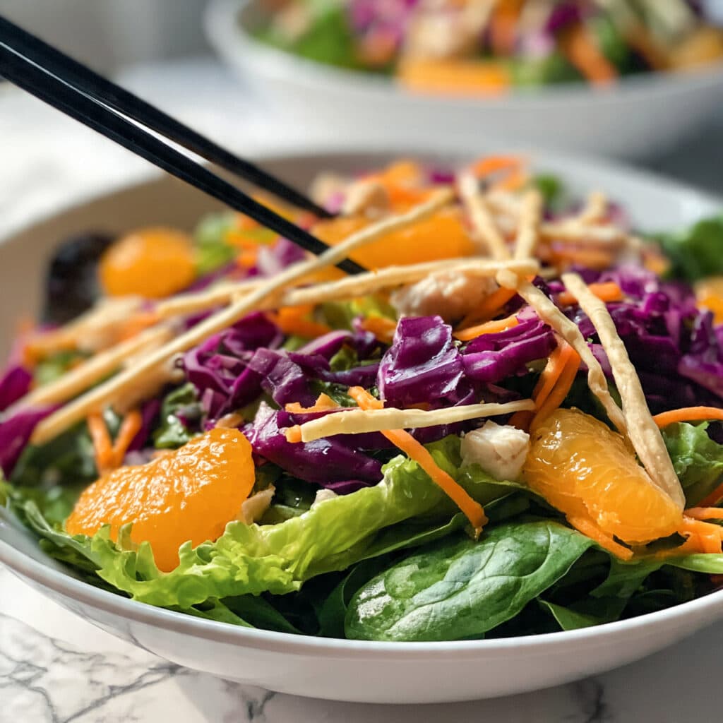 Chinese Chicken Salad with Sesame-Ginger Dressing Recipe