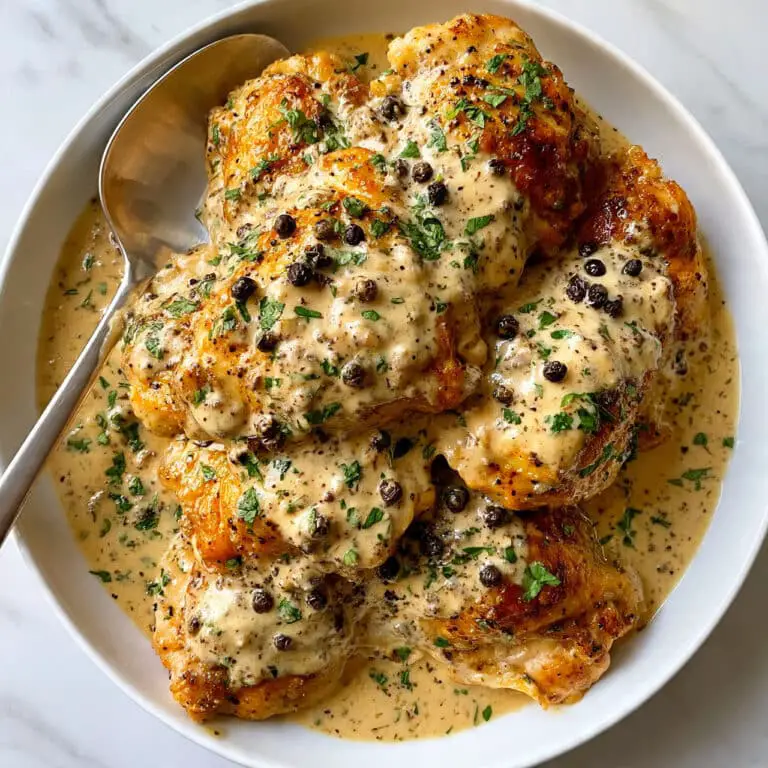 Chicken au Poivre Recipe