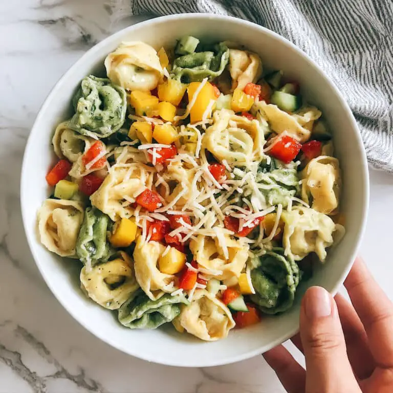 5 Ingredient Tortellini Salad Recipe