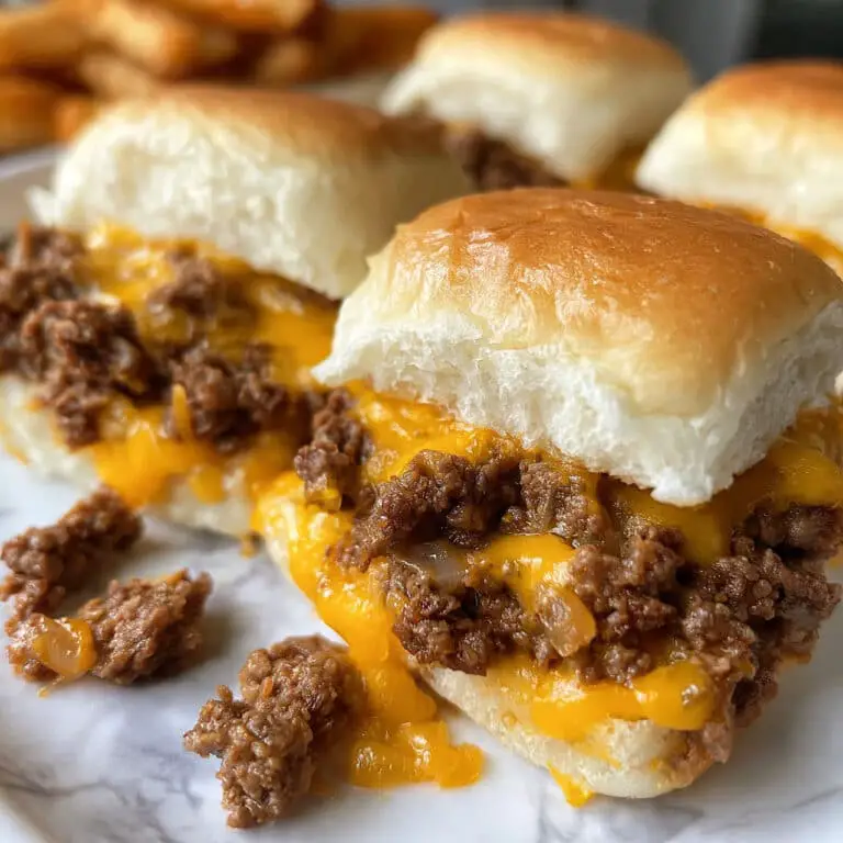 Beef Cheeseburger Pull-Apart Sliders Recipe