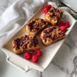 Raspberry Granola Stuffed French Toast Recipe