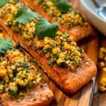 Easy Grilled Salmon with Corn Salsa Recipe