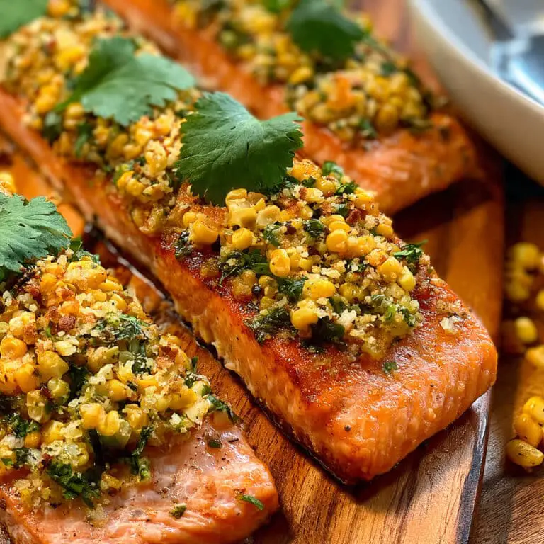 Easy Grilled Salmon with Corn Salsa Recipe