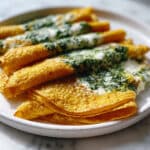 Mediterranean Spinach Feta Crisps Recipe