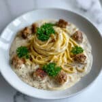 High-Protein Creamy Beef Pasta Recipe