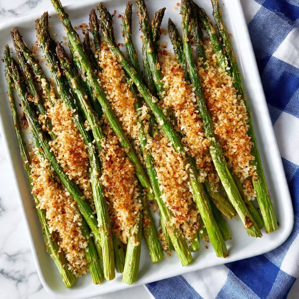 Air Fryer Asparagus with Parmesan and Lemon Recipe