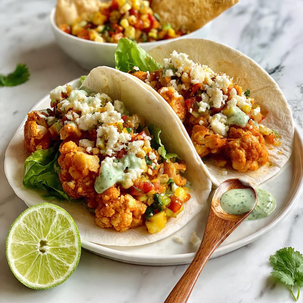 Shrimp Tacos with Mango Salsa Recipe