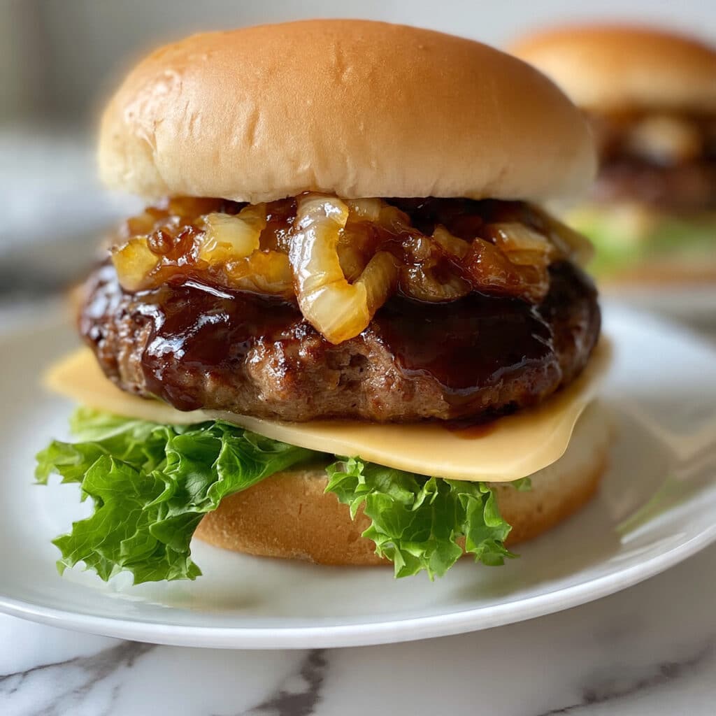 Crockpot Barbecue Burgers Recipe