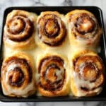 Homemade Cinnamon Rolls with Cream Cheese Frosting Recipe