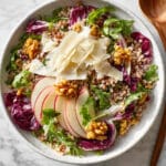 Lemon Herb Farro Salad with Cherry Tomatoes, Cucumber, and Feta Recipe