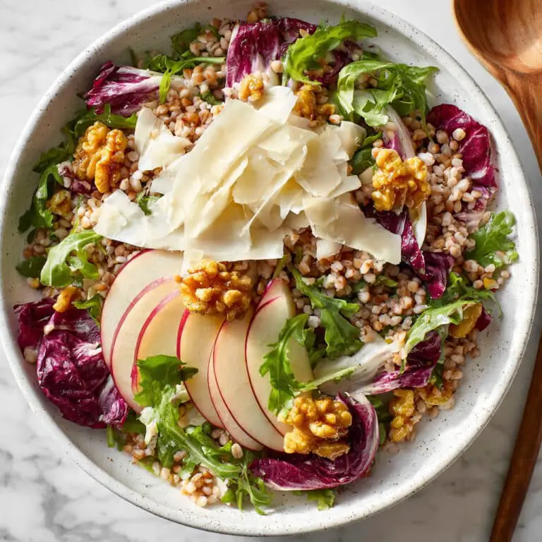 Lemon Herb Farro Salad with Cherry Tomatoes, Cucumber, and Feta Recipe