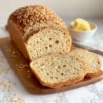 Crusty Homemade Sourdough Bread Recipe