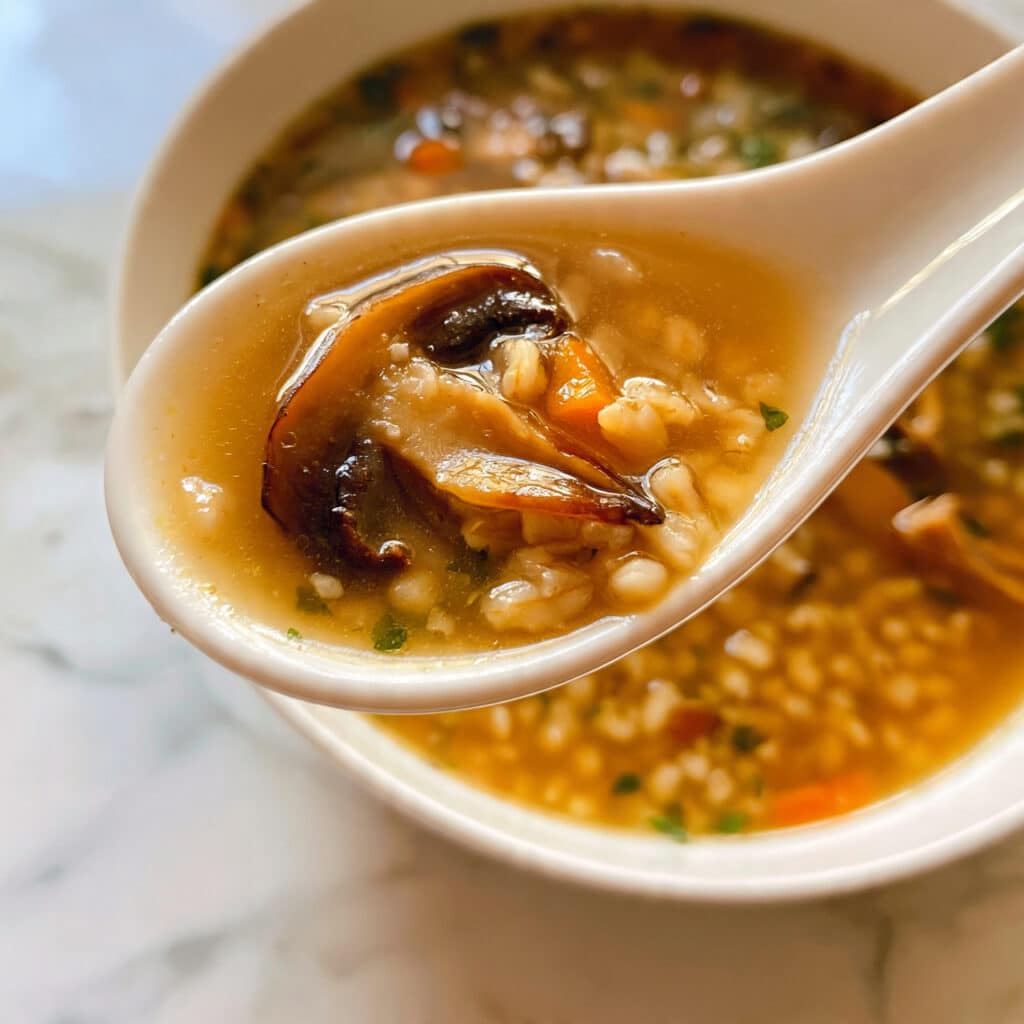 Mushroom Barley Soup Recipe