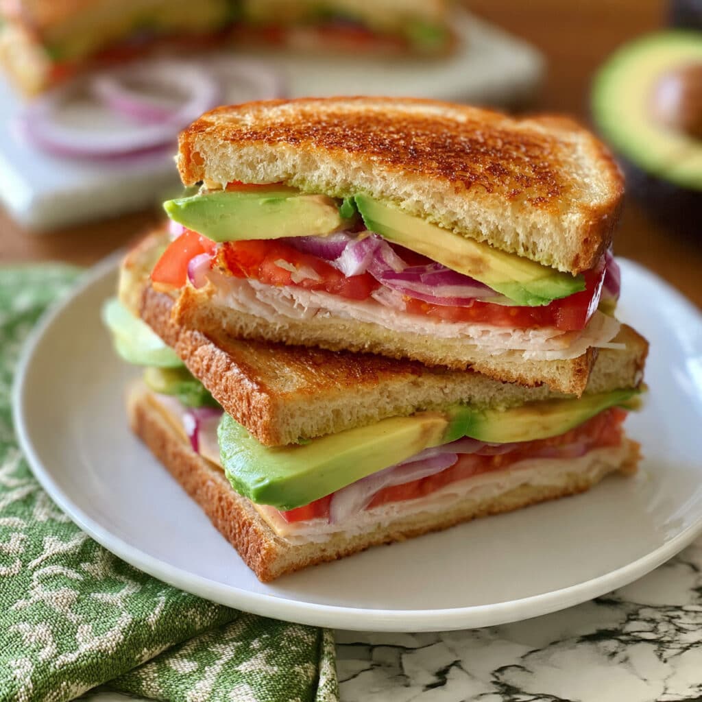 Turkey Avocado Sandwich Recipe