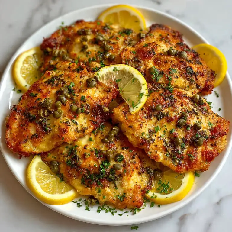 Chicken Piccata with Capers and Lemon Recipe