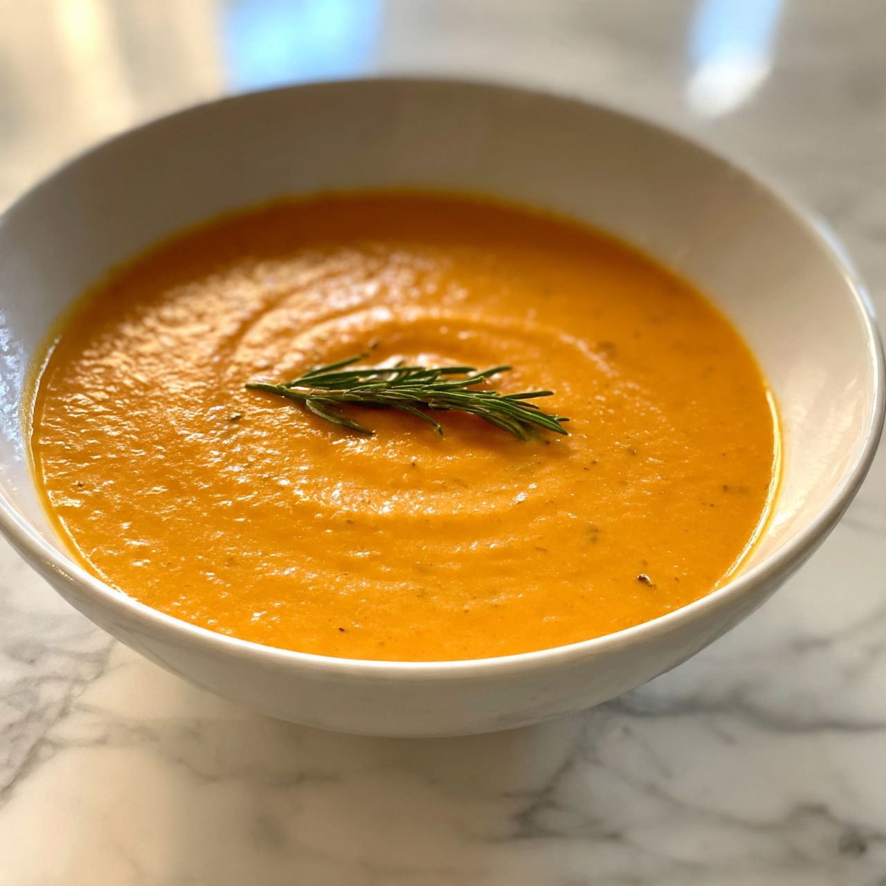 Creamy Butternut Squash Soup with a Hint of Sage Recipe