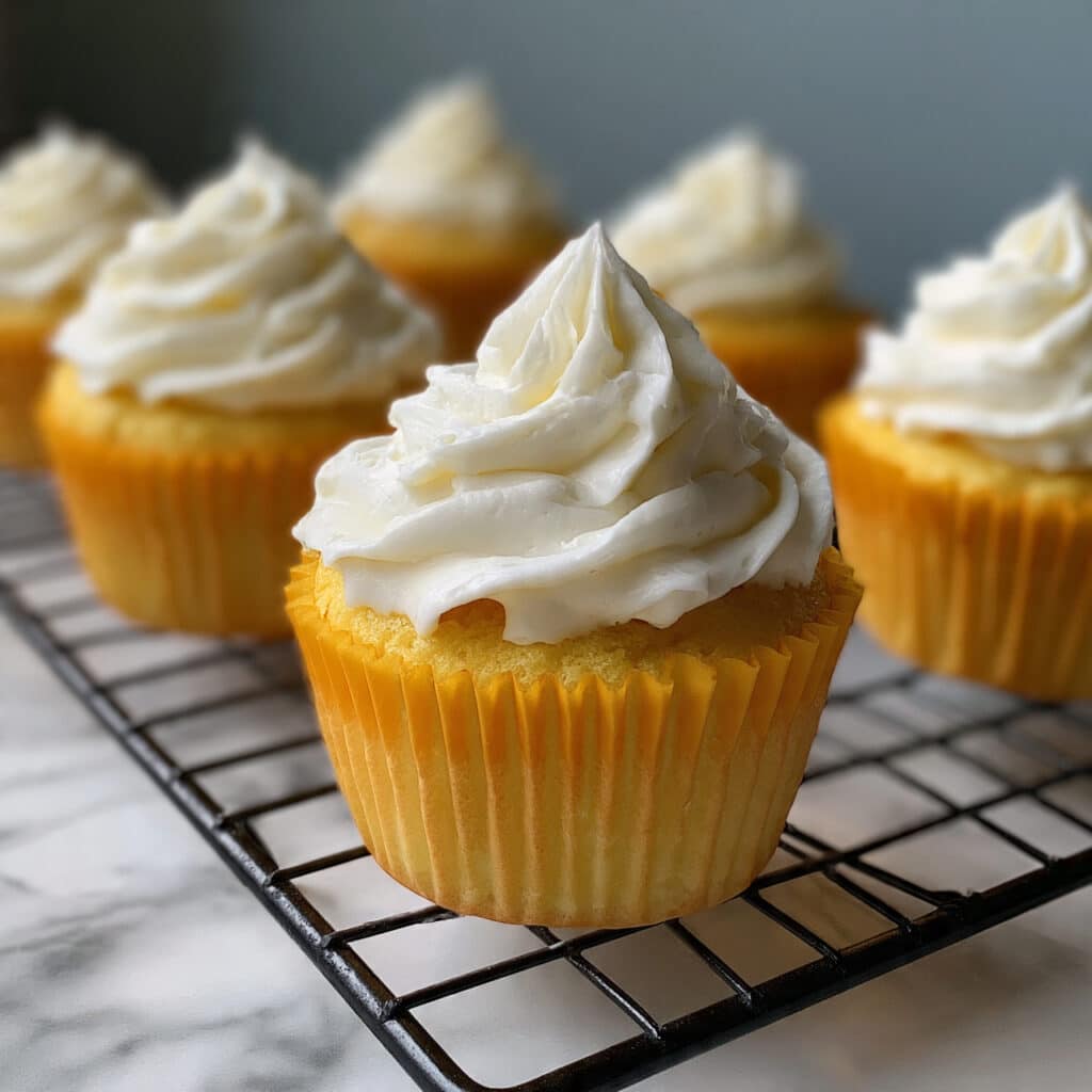 Lemon Vanilla Cupcakes Recipe