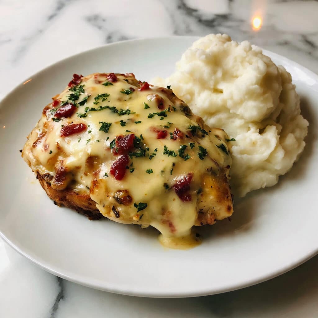 Bistro Chicken in White Wine, Garlic, and Herb Sauce Recipe