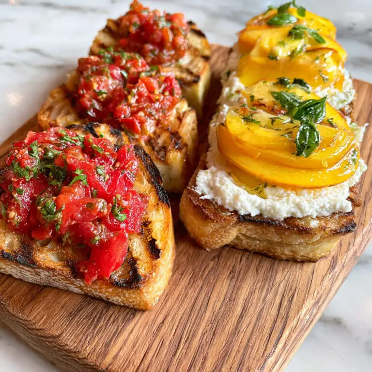 Bruschetta Toast Recipe