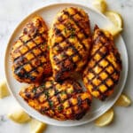Juicy Grilled Chicken Breast with Lemon-Garlic Marinade Recipe
