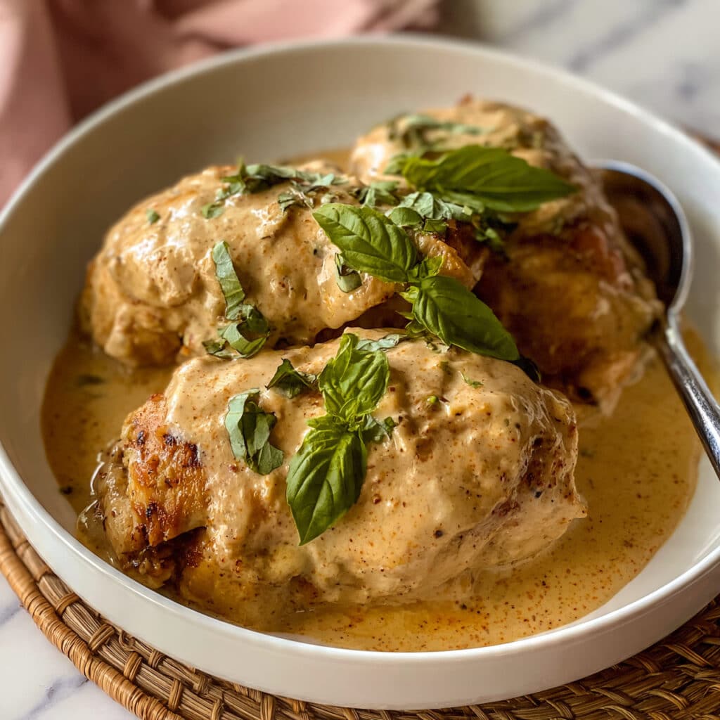 Marry Me Chicken: Creamy Sun-Dried Tomato Parmesan Skillet Dinner Recipe