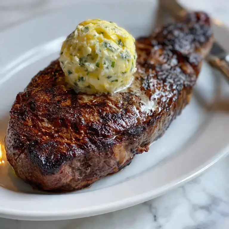 Herbed Butter Steak Recipe