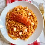 Creamy Lobster Pasta with Garlic, Lemon, and Parmesan Recipe