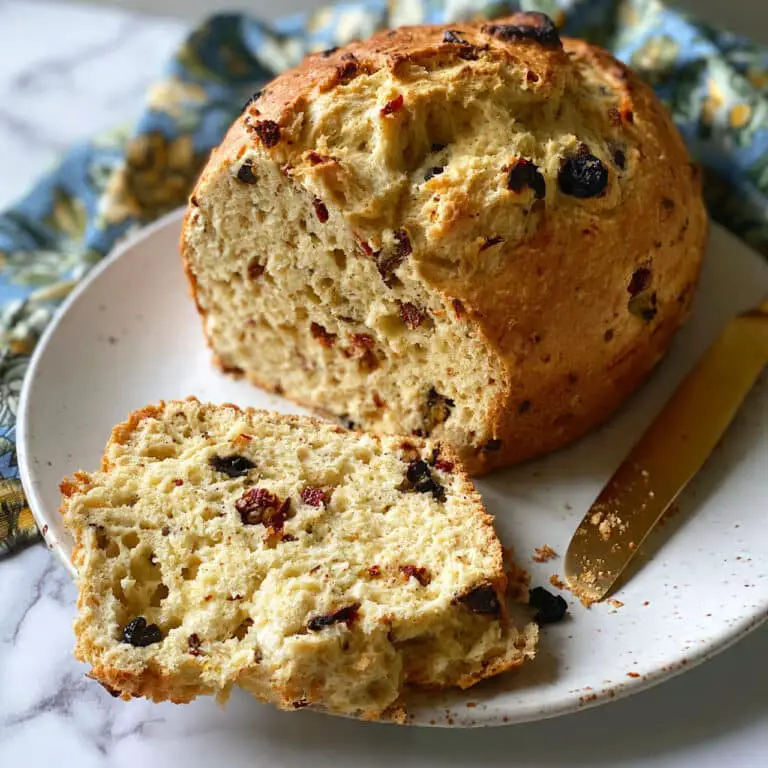 Savory Cheese and Olive Quick Bread Recipe