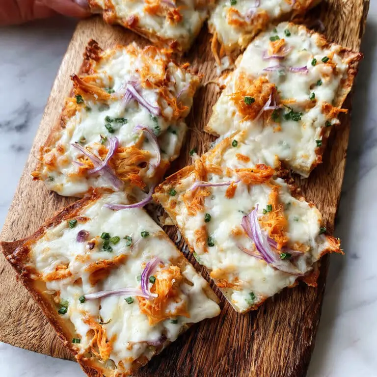 Buffalo Chicken Flatbread Recipe