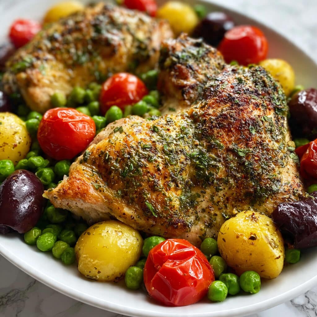 Italian Dressing Chicken and Veggie Bake Recipe