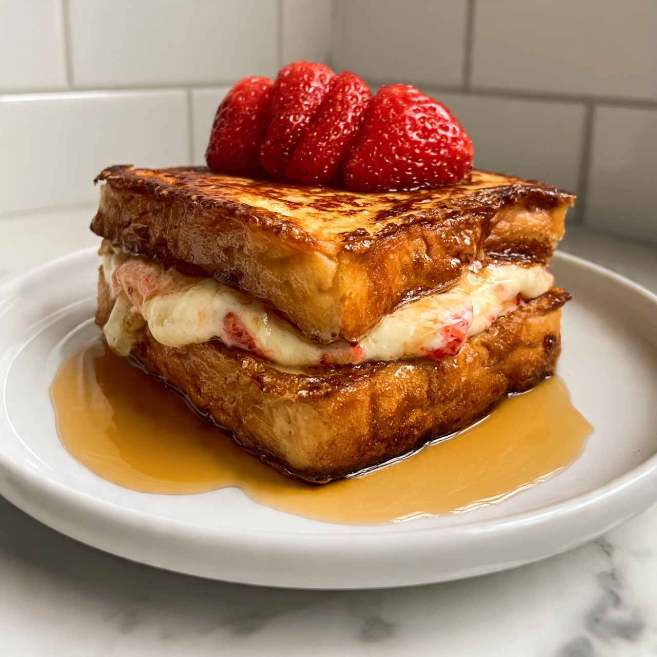 Strawberry Stuffed French Toast Recipe