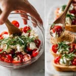 Easy Warm Bruschetta Recipe