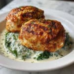 Spinach Stuffed Chicken Breast with Cream Cheese and Mozzarella Recipe