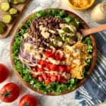 Big Mac Salad: A Deconstructed Burger Bowl with Creamy Special Sauce Recipe