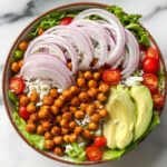 Crispy Chili Lime Chickpea Salad Recipe