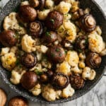 Roasted Cauliflower and Mushrooms Recipe