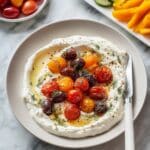 Savory Whipped Cottage Cheese and Tomato Bowl Recipe