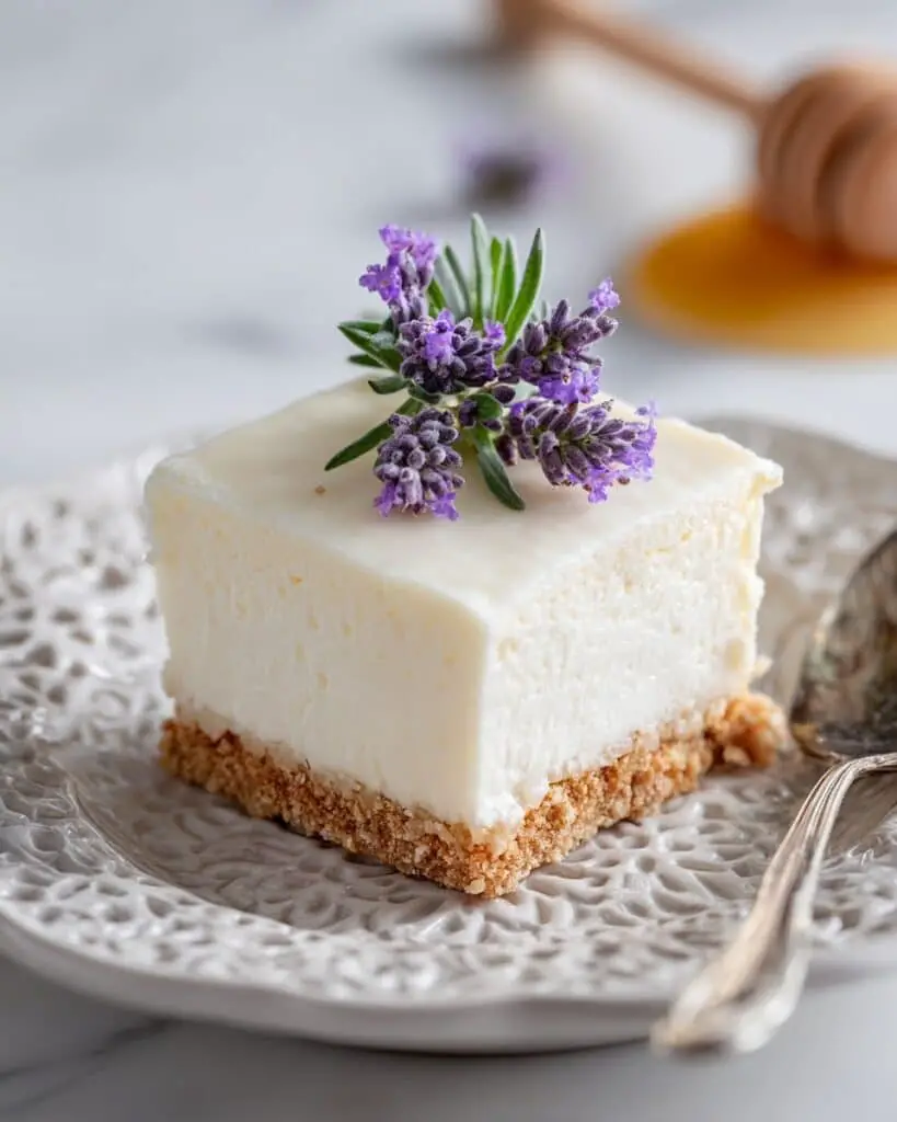 Honey Lavender Cheesecake Recipe