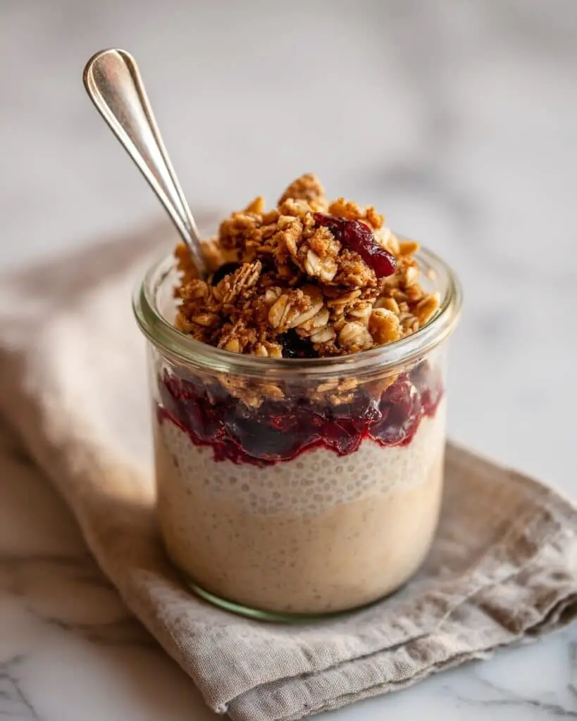 Chia Pudding with Homemade Granola Recipe
