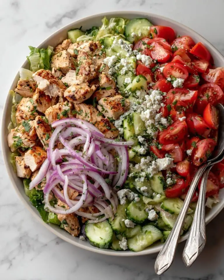 Cool Greek Chicken Salad Recipe