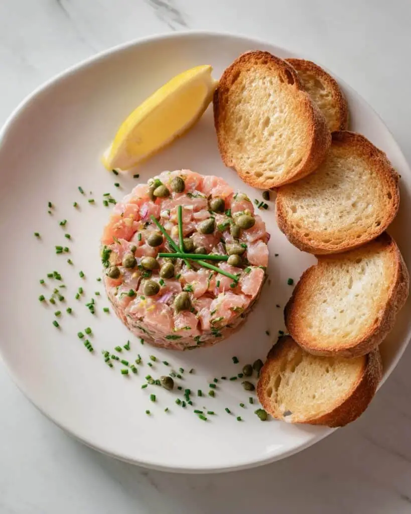 25-Minute Salmon Tartare Recipe