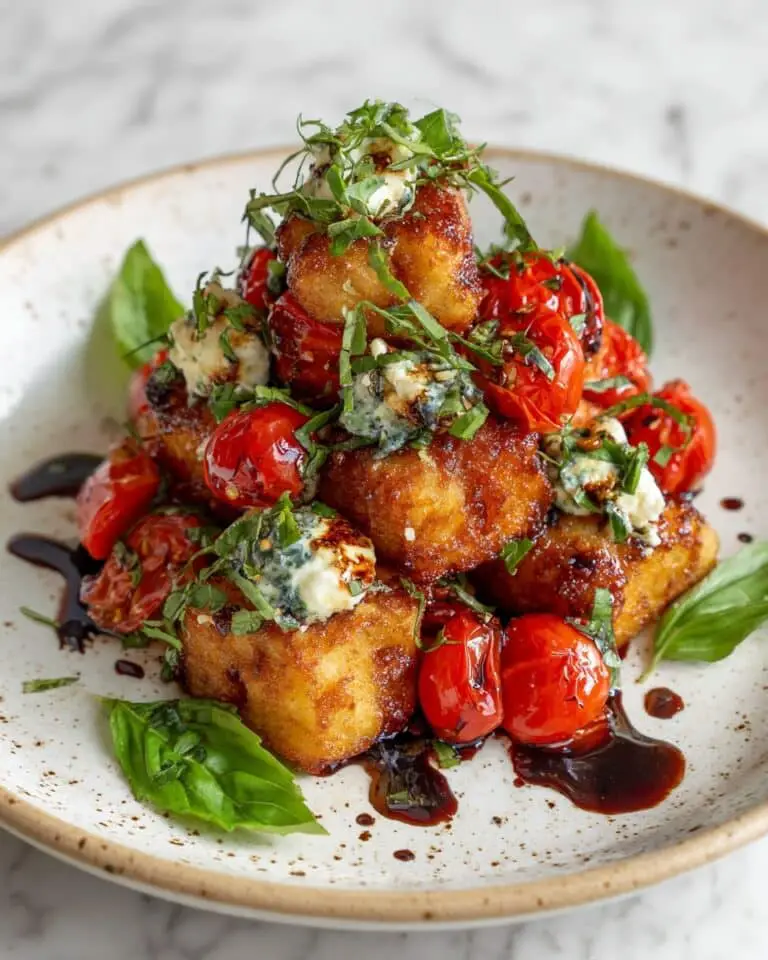 Caprese Chicken Cutlets with Blistered Tomatoes Recipe