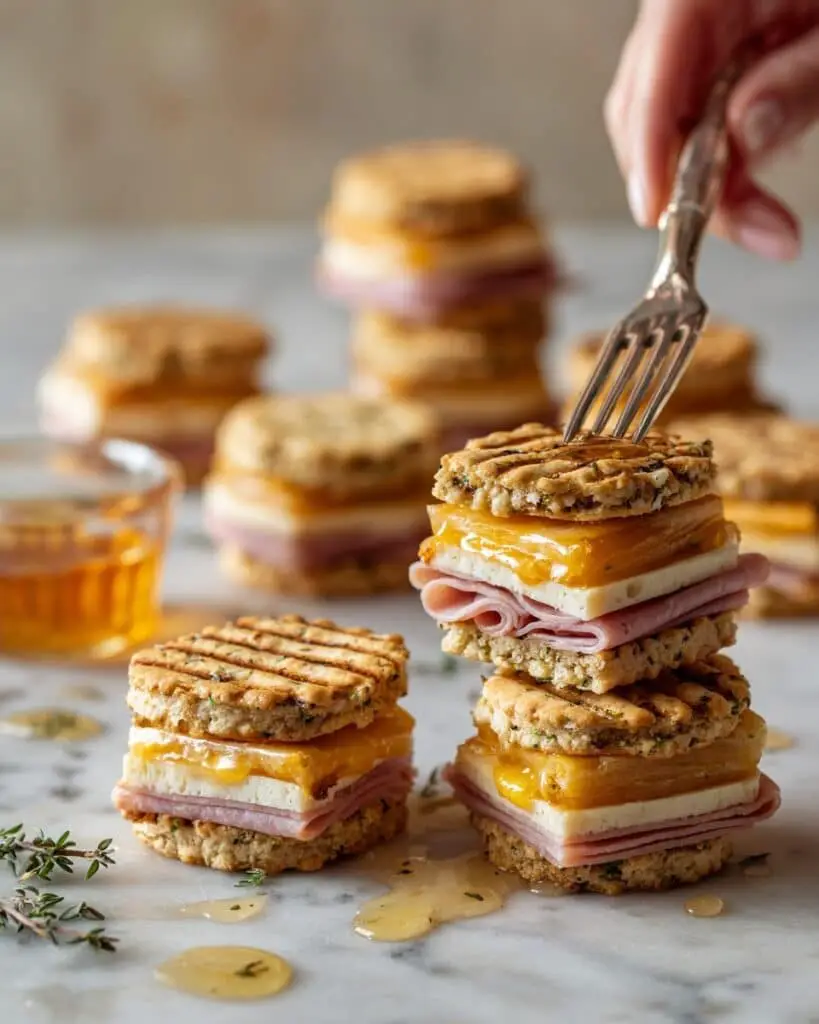 Savoury S’mores with Cheese, Bacon, and Caramelized Onions Recipe