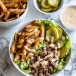 Low-Carb Cheeseburger Bowl Recipe