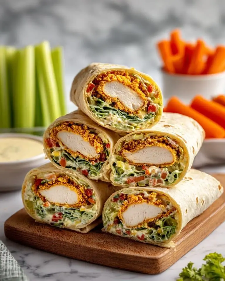 Buffalo Chicken Wrap Recipe