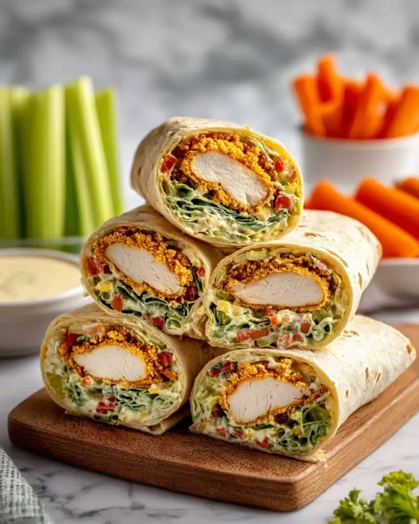 Buffalo Chicken Wrap Recipe