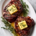 Garlic Butter Rosemary Grilled Steak Recipe