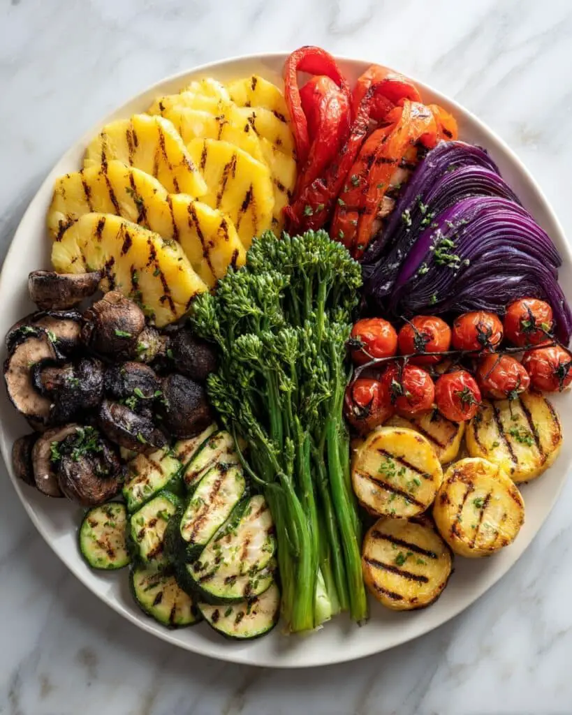 Grilled Vegetable Platter Recipe