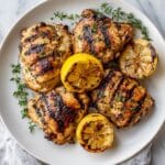 Grilled Lemon Herb Chicken with Garden Vegetables Recipe