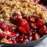 Campfire Peach and Berry Crisp Recipe